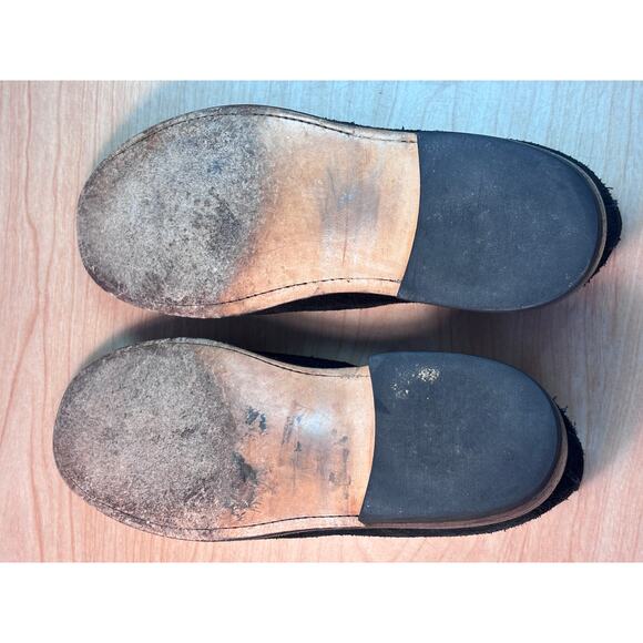 2120 LA-MX Black Nubuck Loafers Beaded Southwest Diamond Detail Women's Size 7 - Picture 9 of 10